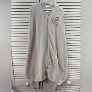 Halo size xl 18-24M cream Walker Sleep Sack with Fox Design